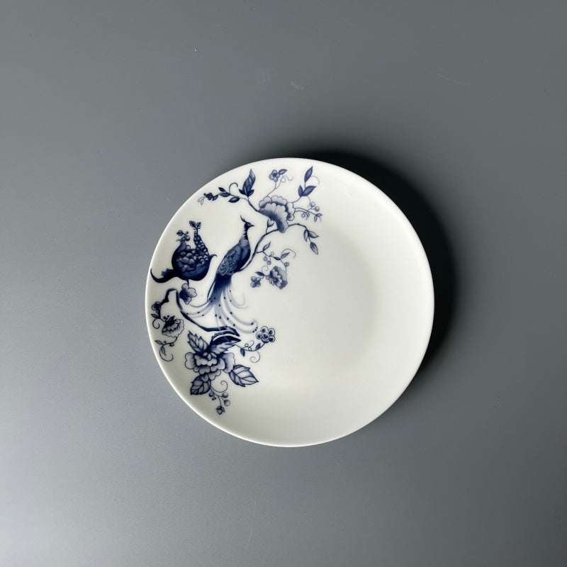 Bone China Oriental Blue-White Porcelain Plate
