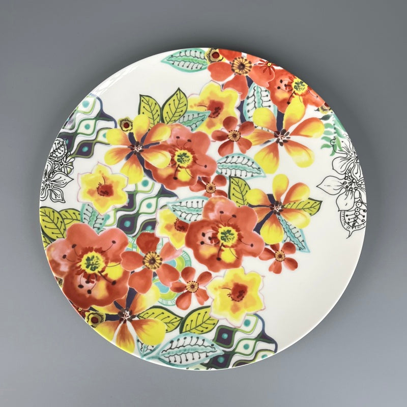 Bone China Nordic Spring Blossom Plate