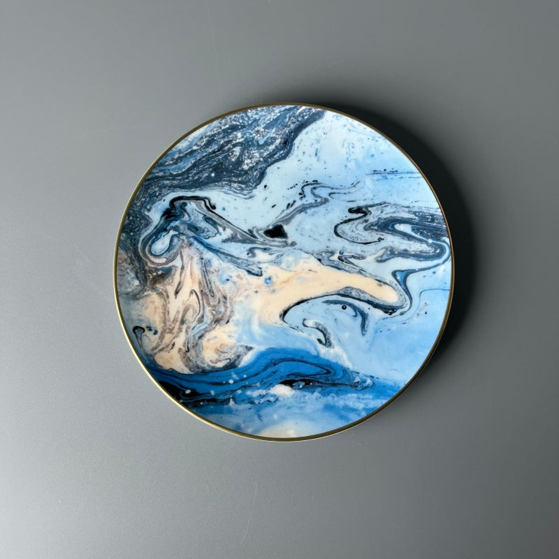 Bone China Nordic Fjord Mist Plate