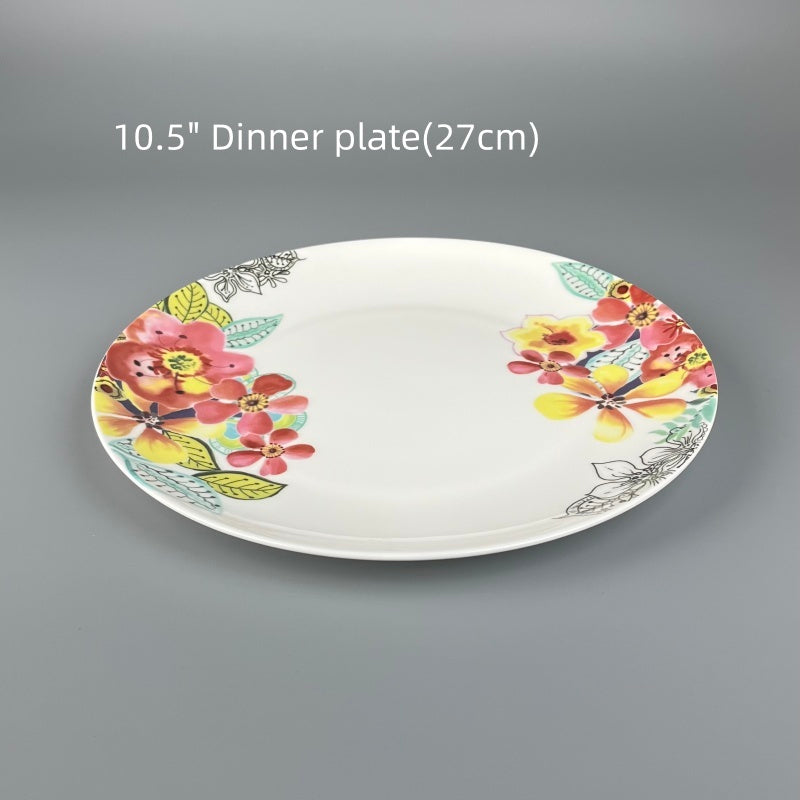 Bone China Nordic Spring Blossom Plate