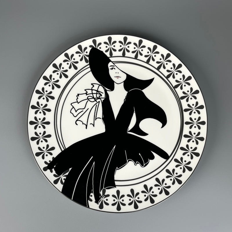 Bone China Classic Sketch plate
