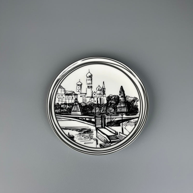 Bone China Classic Sketch plate