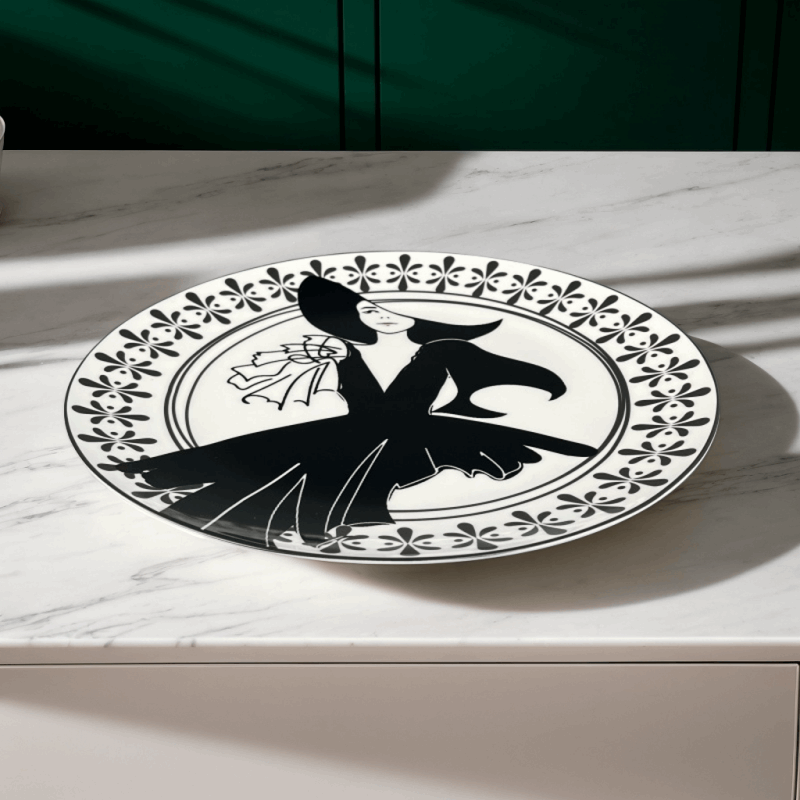 Bone China Classic Sketch plate