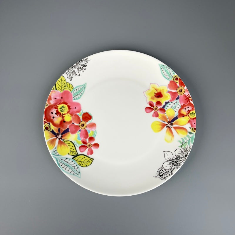 Bone China Nordic Spring Blossom Plate