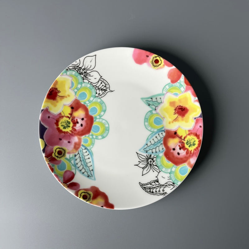 Bone China Nordic Spring Blossom Plate