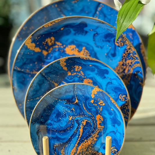 Azure Galaxy Dream Plate