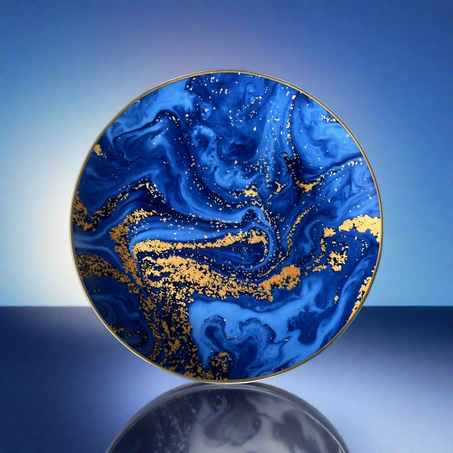 Azure Galaxy Dream Plate