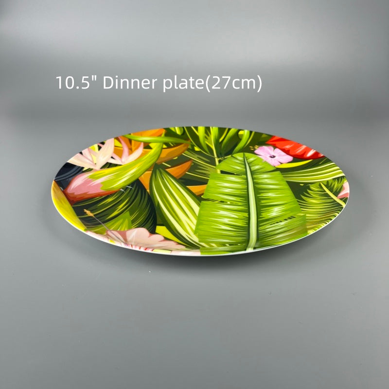 Bone China Nordic Tropical Toucan Plate